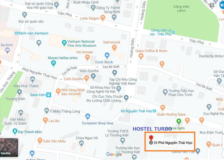 Hostel Turbo Hanoi Eksteriør bilde